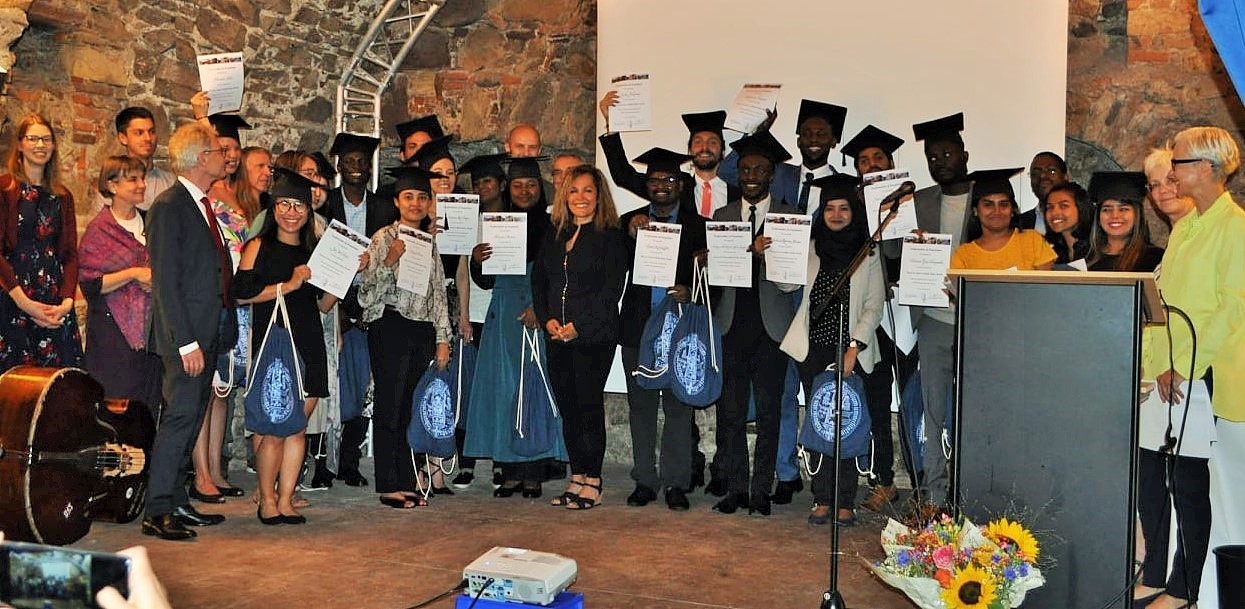Young Global Urban Health graduates of the Freiburg University