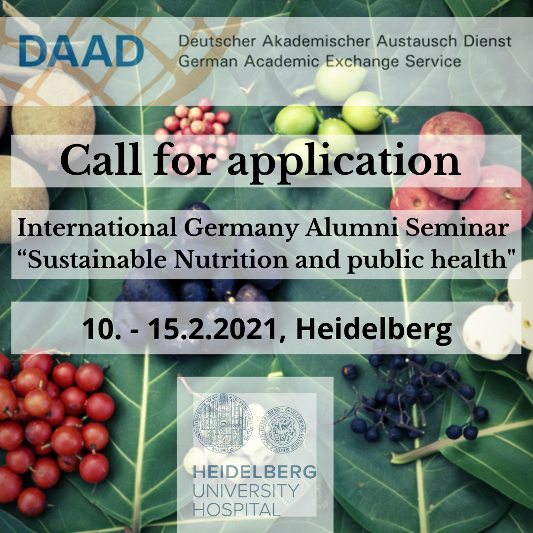 Sustainable nutrition and global health