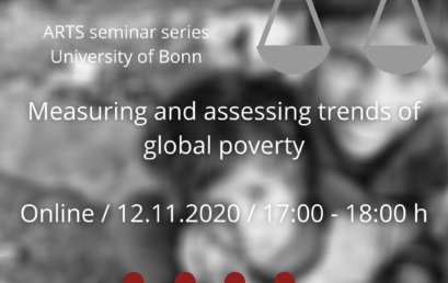 ARTS seminar series : “SDG1: Measuring and assessing trends of global poverty”